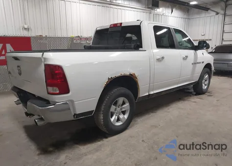 2012 Ram 1500 Slt from USA, damaged, VIN 1C6RD7LT5CS114781